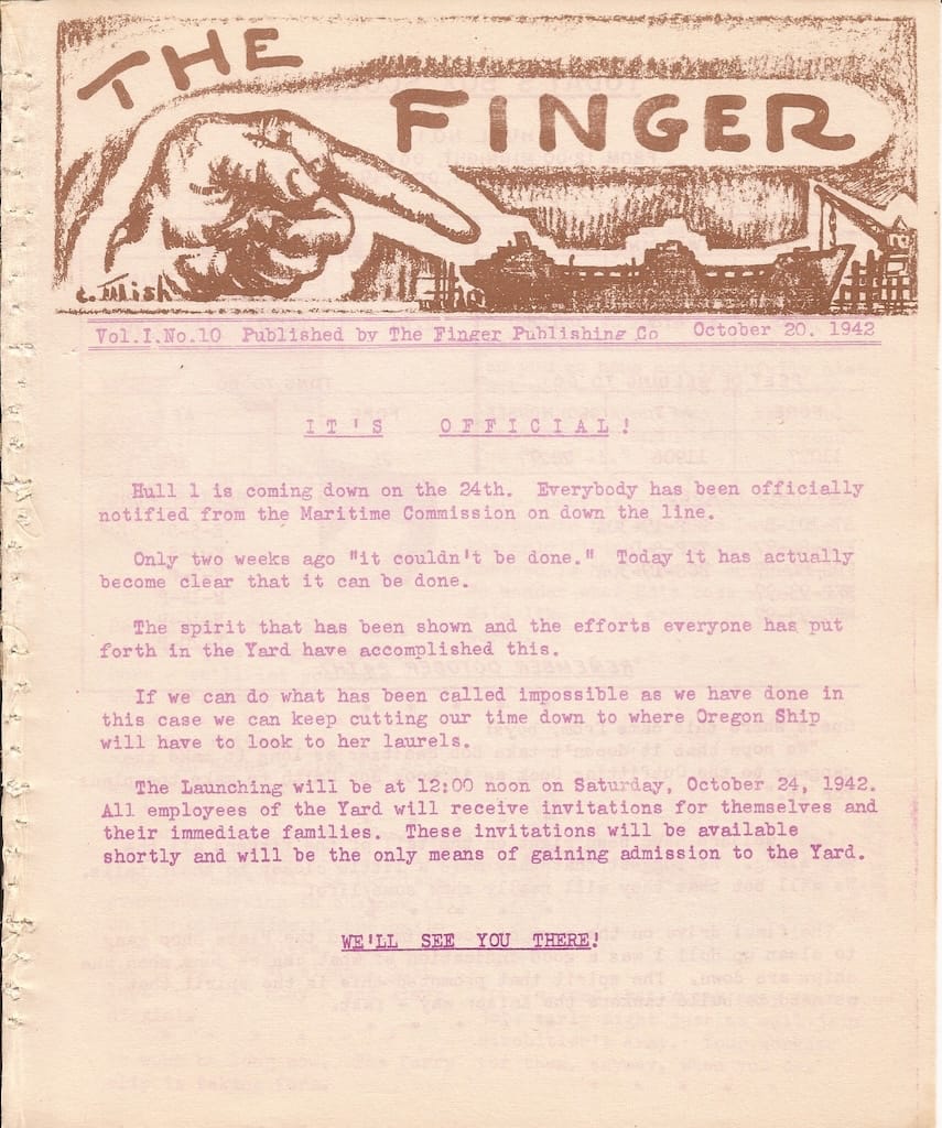 Thumbnail of Vol. 1, No. 10, Page 1