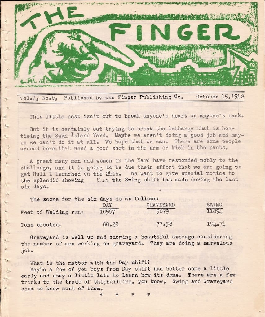 Thumbnail of Vol. 1, No. 6, Page 1